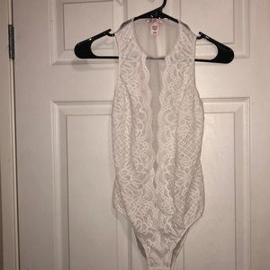 VS White Bodysuit size Small